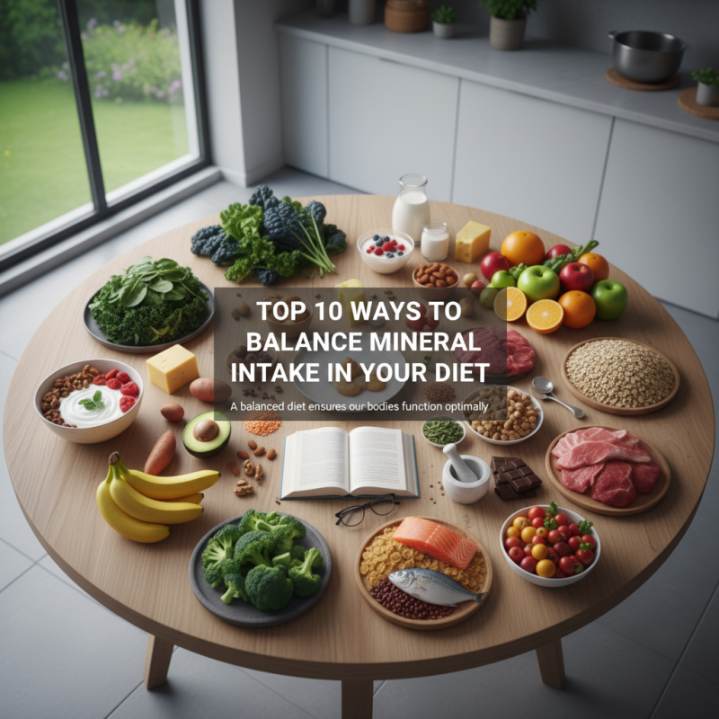 Top 10 Ways to Balance Mineral Intake in Your Diet?