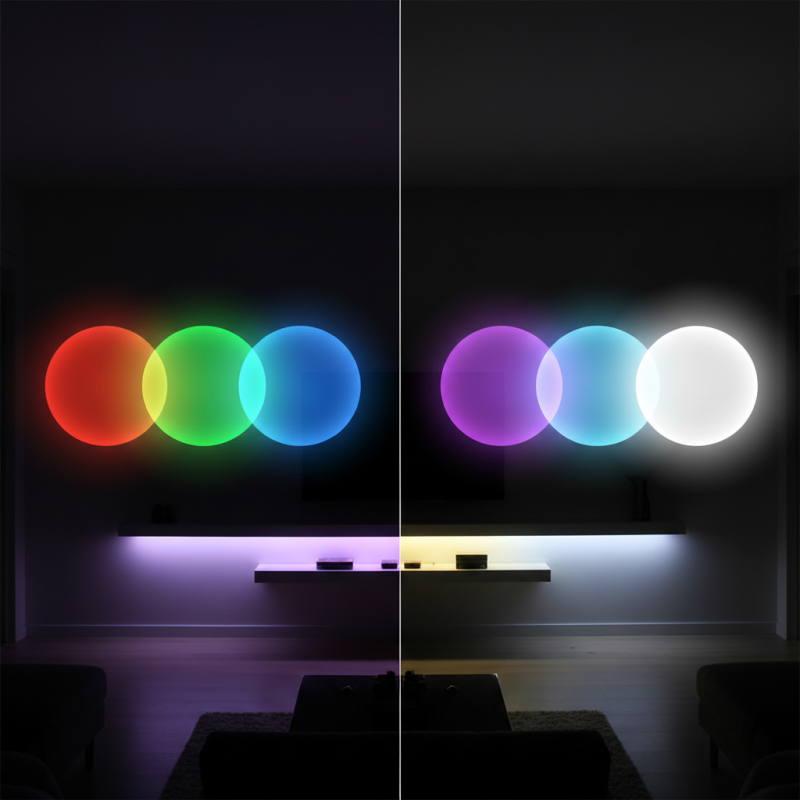 RGB vs RGBW Lighting Differences Explained in 5 Tips?