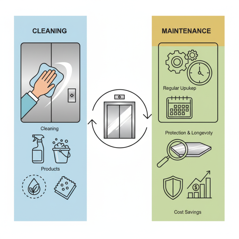 How to Effectively Clean and Maintain Stainless Steel Elevator Doors?