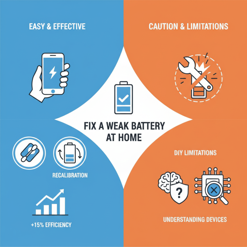 How to Fix a Weak Battery at Home Easily and Effectively?