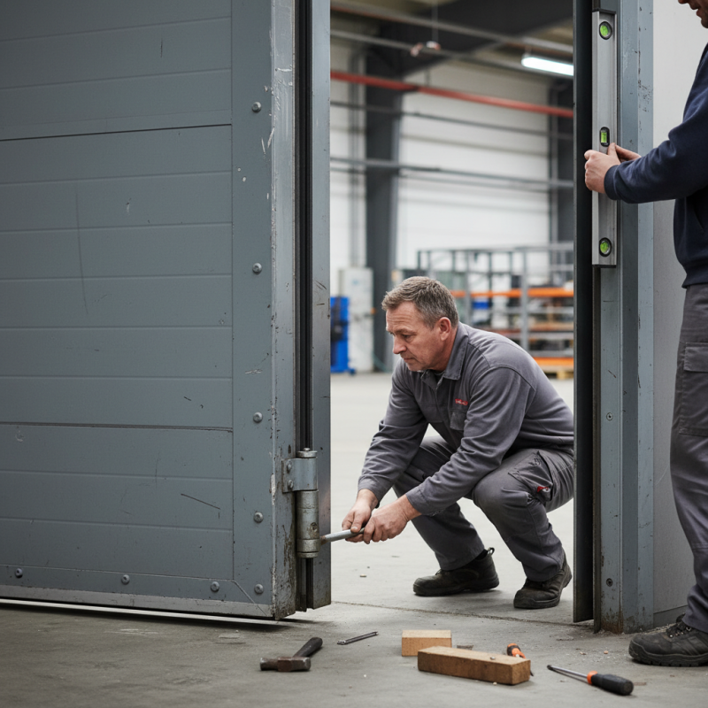 How to Fix a Sagging Heavy Steel Door Easily?