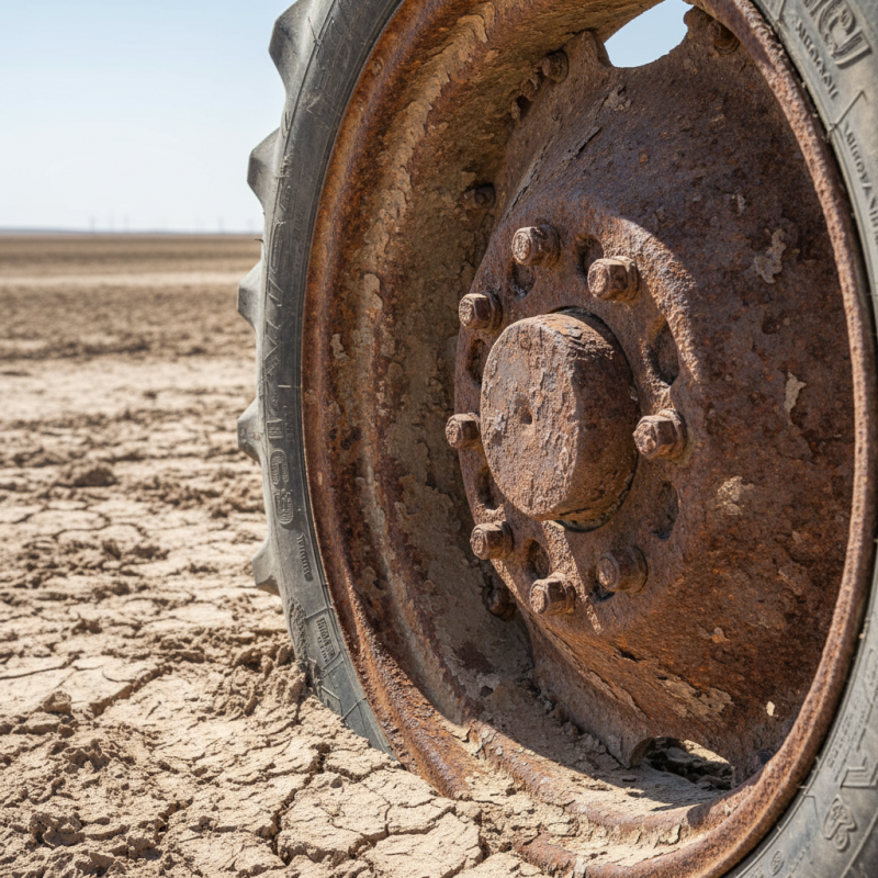 Lifespan of Tractor Wheel Rims in High Salinity Soil?