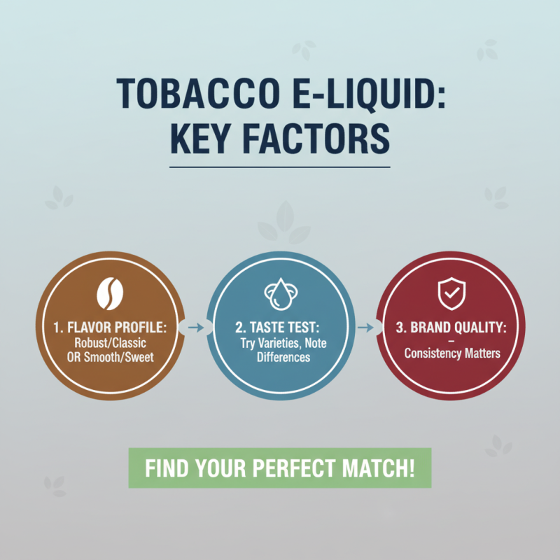 What is Tobacco E Liquid and How to Choose the Best?