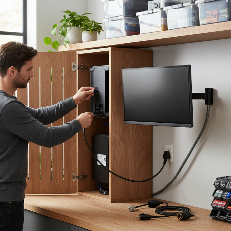 How to Install an External Monitor for Your Hidden Inverter?