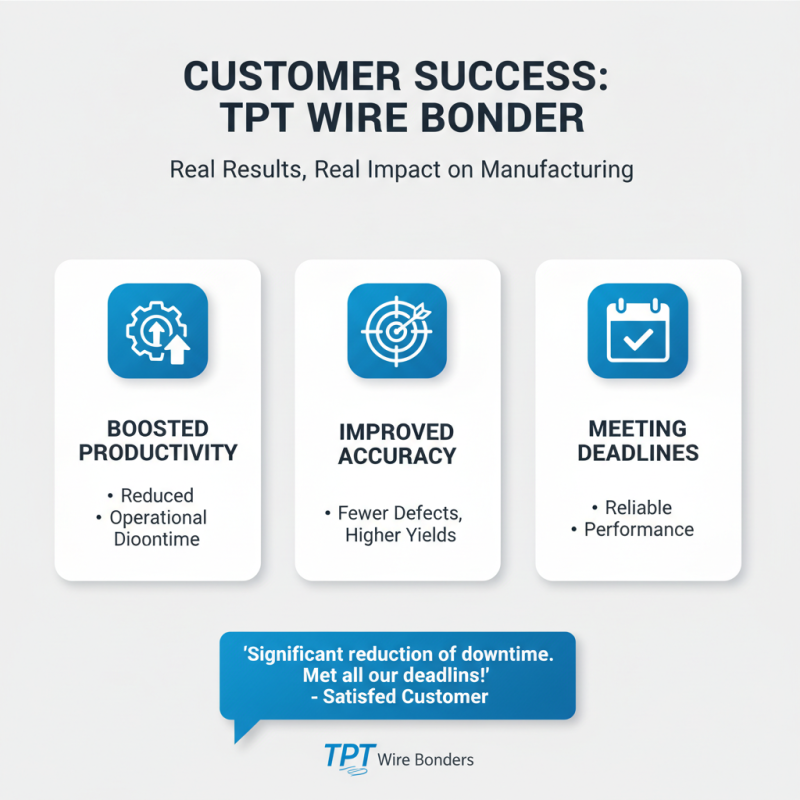 Why Choose Tpt Wire Bonder for Your Manufacturing Needs?