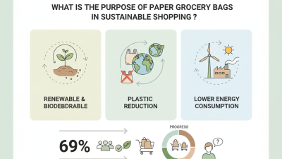 What is the Purpose of Paper Grocery Bags in Sustainable Shopping?