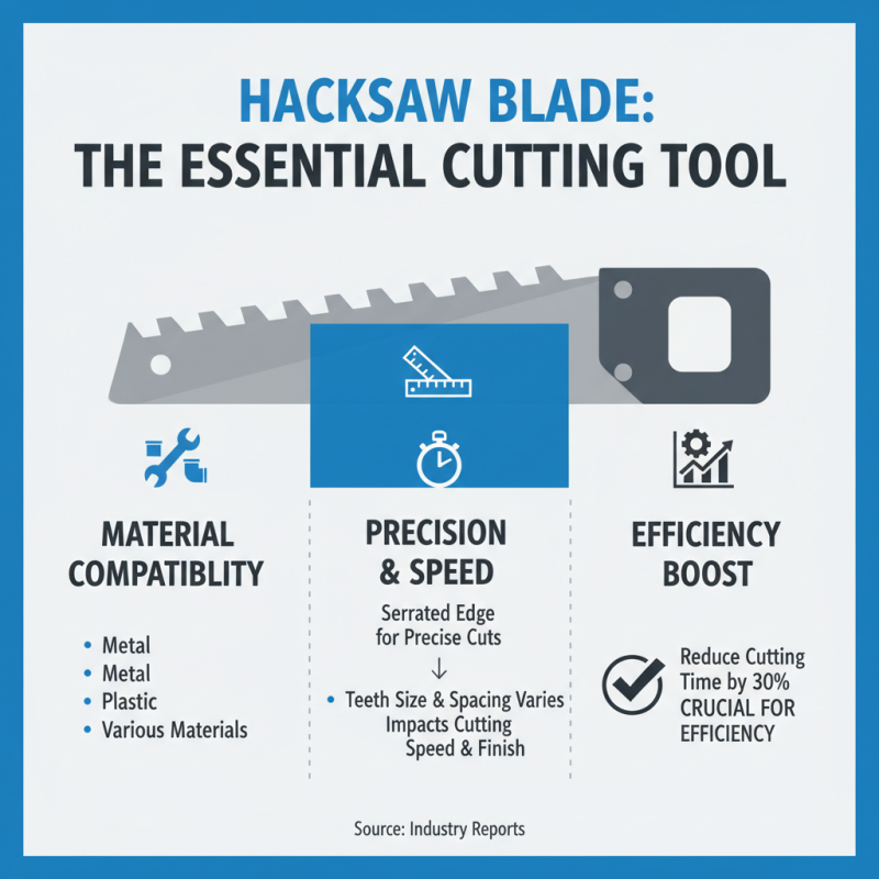 What is a Hacksaw Blade and How to Choose the Right One?