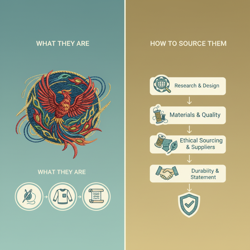 What is Embroidered Patches and How to Source Them?