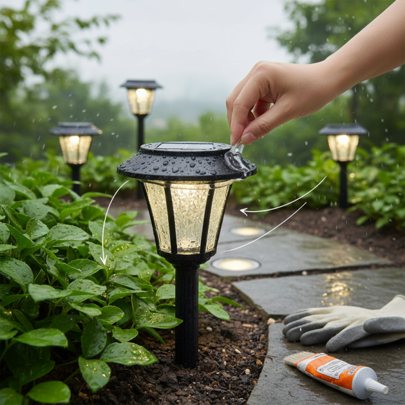 How to Waterproof Outdoor Solar Lighting Systems Effectively?