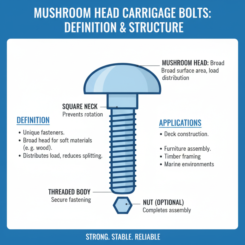 What is a Mushroom Head Carriage Bolt and Its Uses?