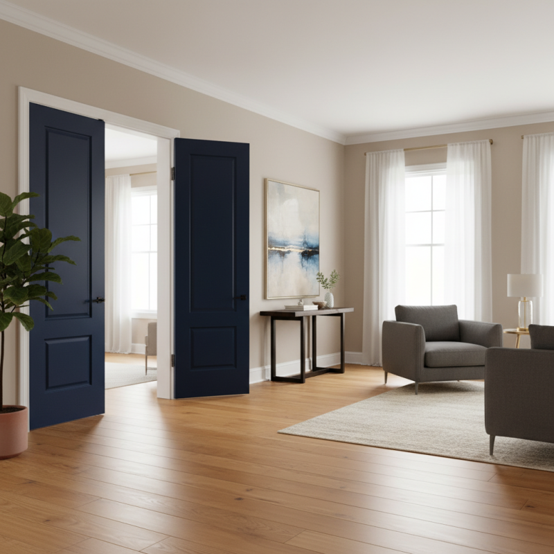 How to Coordinate Interior Door Colors with Flooring Choices?