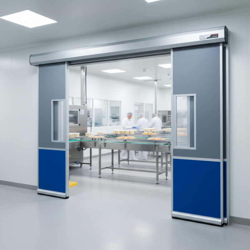 Top 5 Benefits of High Speed Doors in Food Processing?