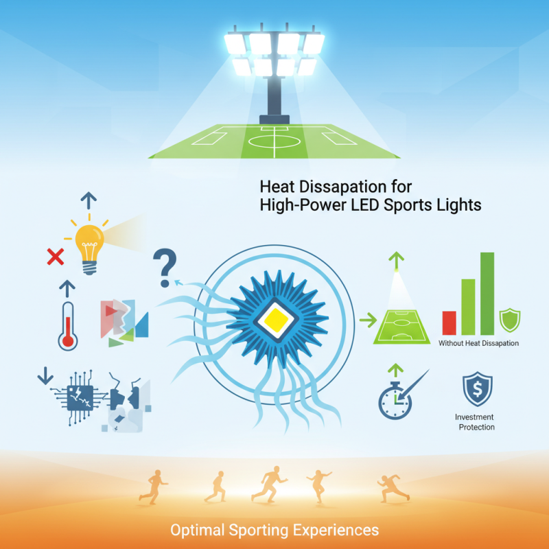 Why is Heat Dissipation Essential for High Power LED Sports Lights?