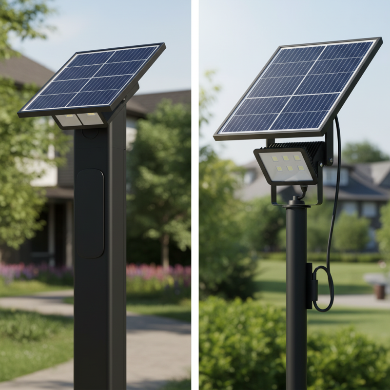What is the Difference Between All-in-One and Split Solar Lights