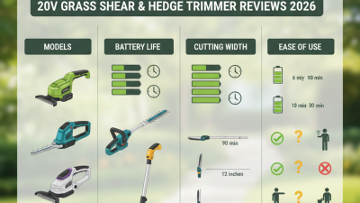 2026 Best 20V Grass Shear and Hedge Trimmer Reviews?