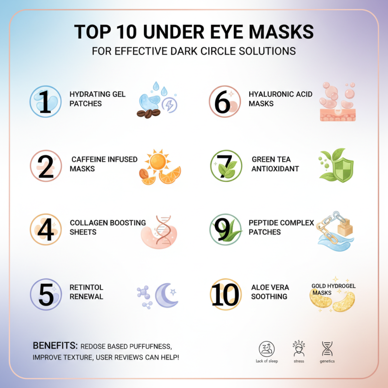 Top 10 Under Eye Masks for Effective Dark Circle Solutions?