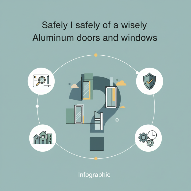 How to Buy Aluminum Doors and Windows Safely and Wisely?