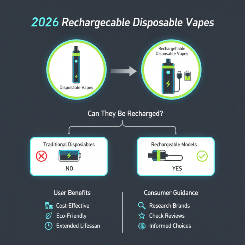 2026 Best Rechargeable Disposable Vapes Can They Be Recharged?