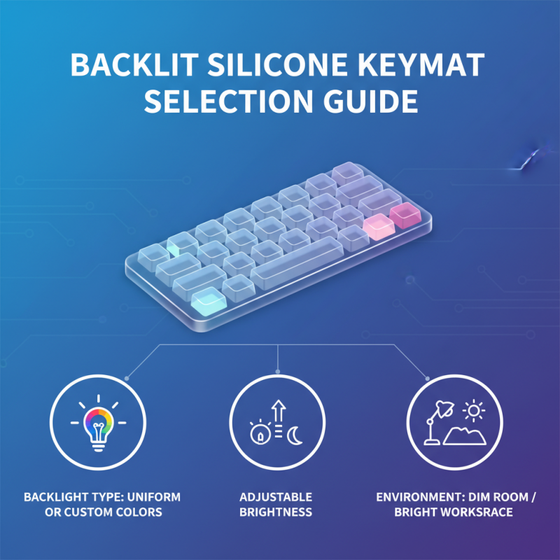 Discover the Best Backlit Silicone Keymat for Your Needs?