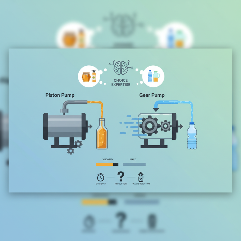 Top 5 Tips to Choose Between Piston and Gear Pump Filling Machines?