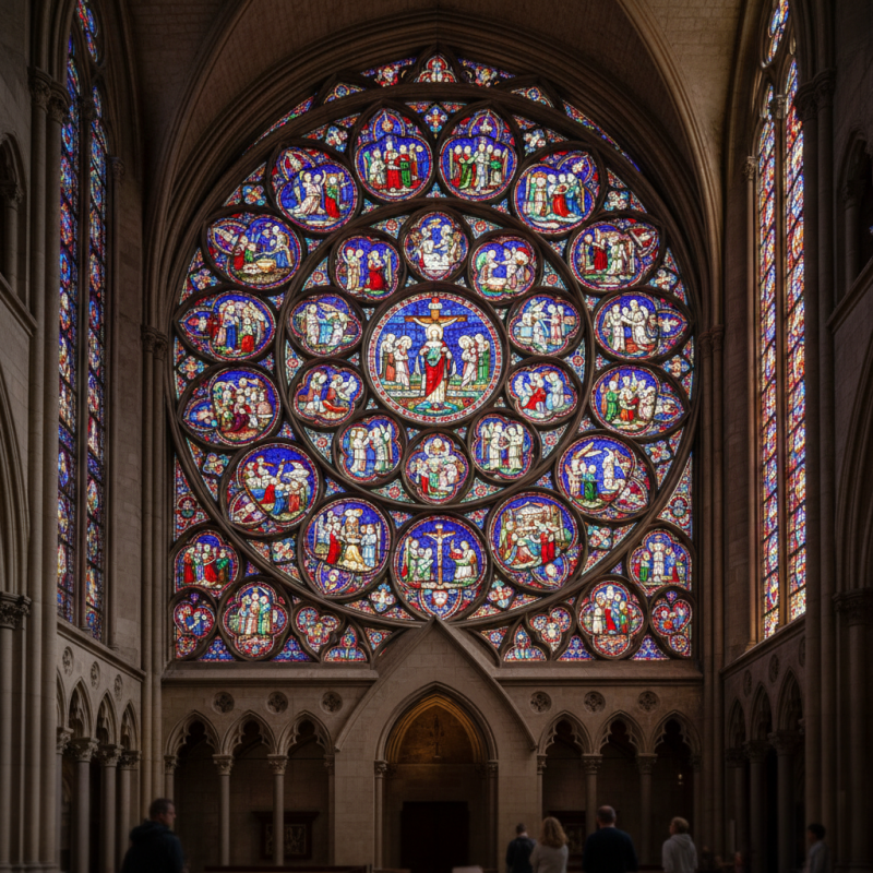 What is Gothic Architecture Stained Glass and Its Significance?