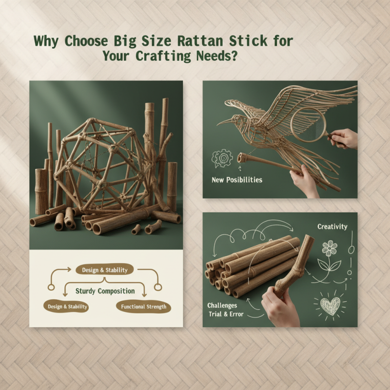 Why Choose Big Size Rattan Stick for Your Crafting Needs?