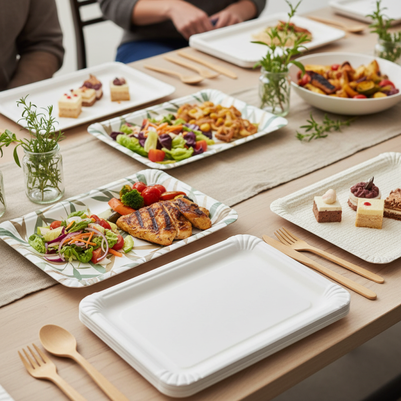 How to Choose the Best Rectangular Paper Plates for Your Event?
