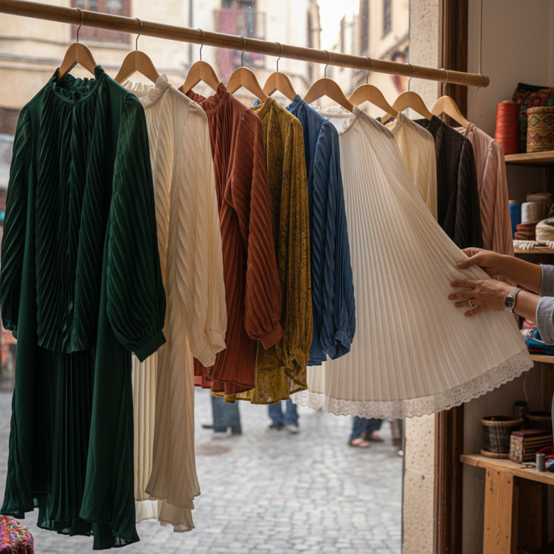 Top 10 Handmade Pleated Blouses for Global Buyers?