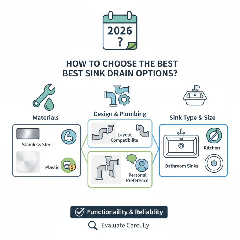 2026 How to Choose the Best Sink Drain Options?