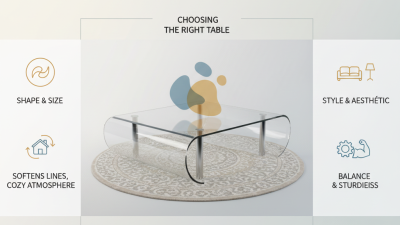 How to Choose the Best Curved Glass Coffee Tables for Your Home?