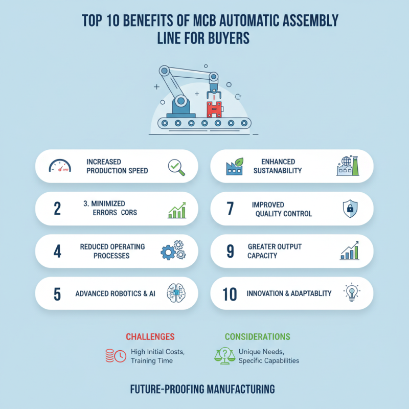Top 10 Benefits of MCB Automatic Assembly Line for Buyers?