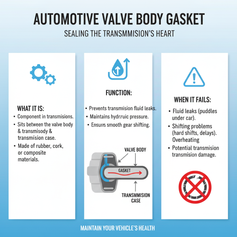 What is a Valve Body Gasket and Why is it Important?