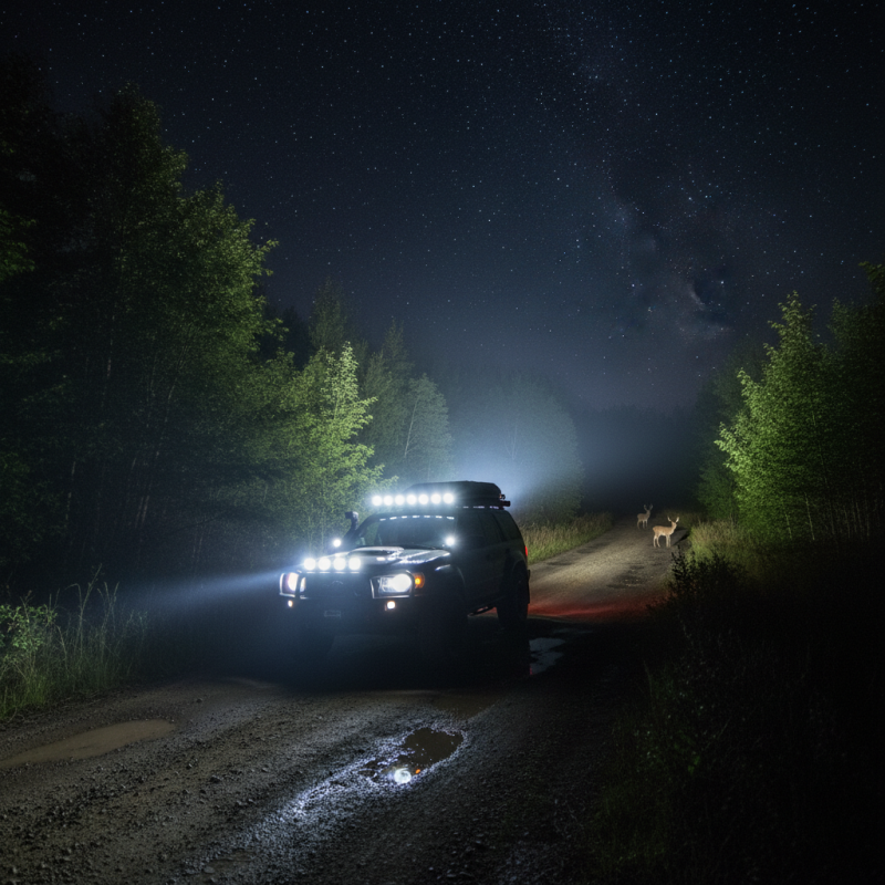 Top Car Flood Lights for Ultimate Visibility and Safety on the Road?