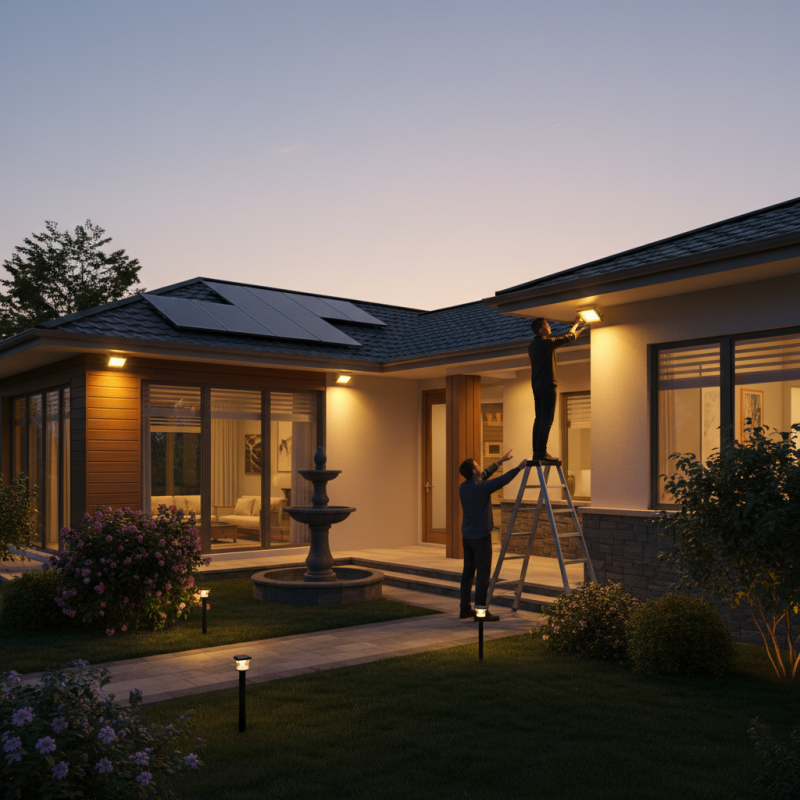 China Top 10 Tips for Installing Solar Flood Lights Outside