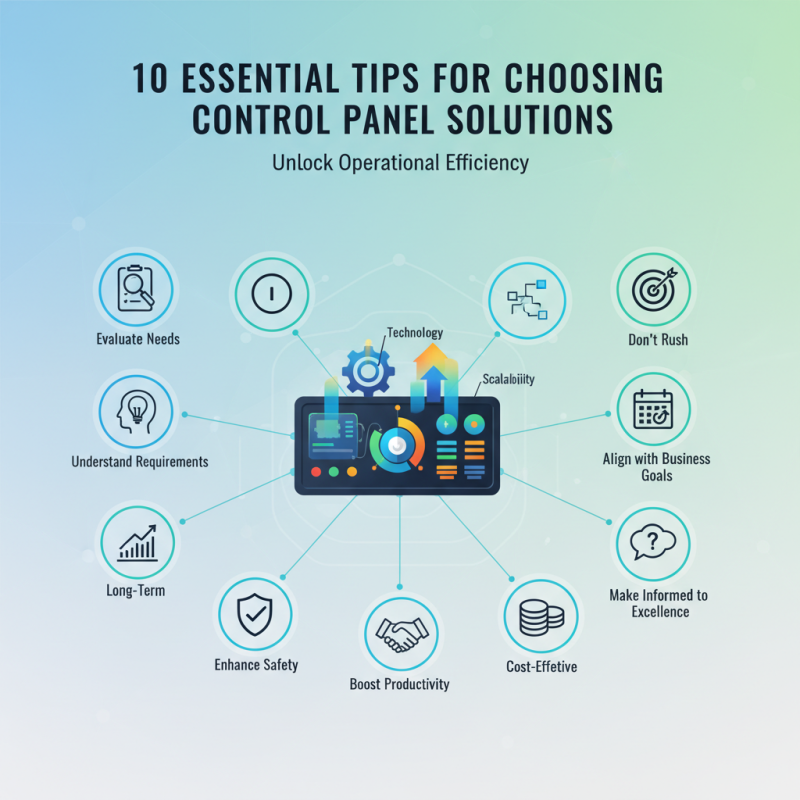 10 Essential Tips for Choosing Control Panel Solutions