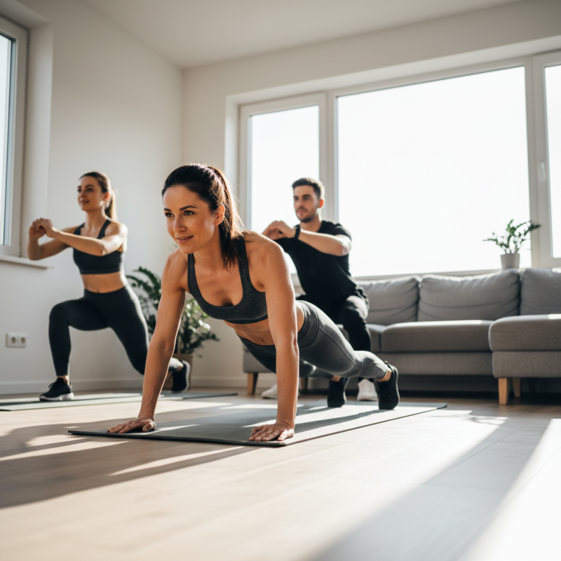 10 Best Ways to Exercise Without Equipment at Home?