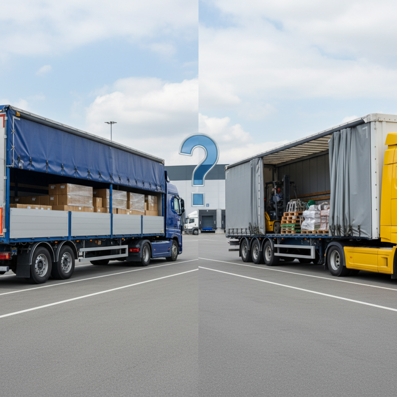 Side-wall Trailer vs Curtain-sider for General Cargo Which to Choose?