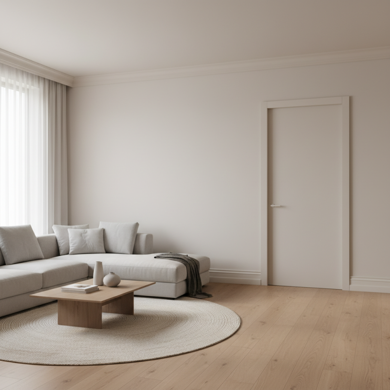 How to Achieve a Seamless Interior Look by Hiding Door Frames?