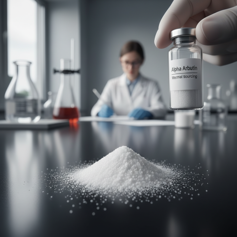 How to Source Natural Alpha Arbutin Powder for Global Buyers?
