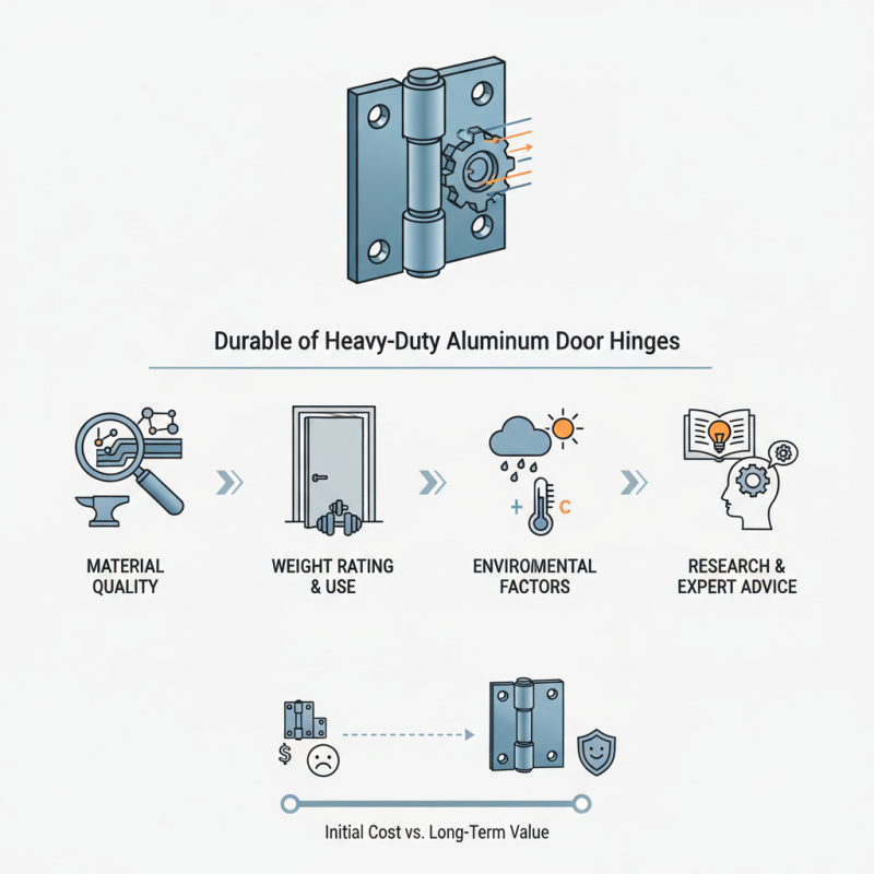 How to Choose Heavy Duty Aluminum Door Hinges for Durability?
