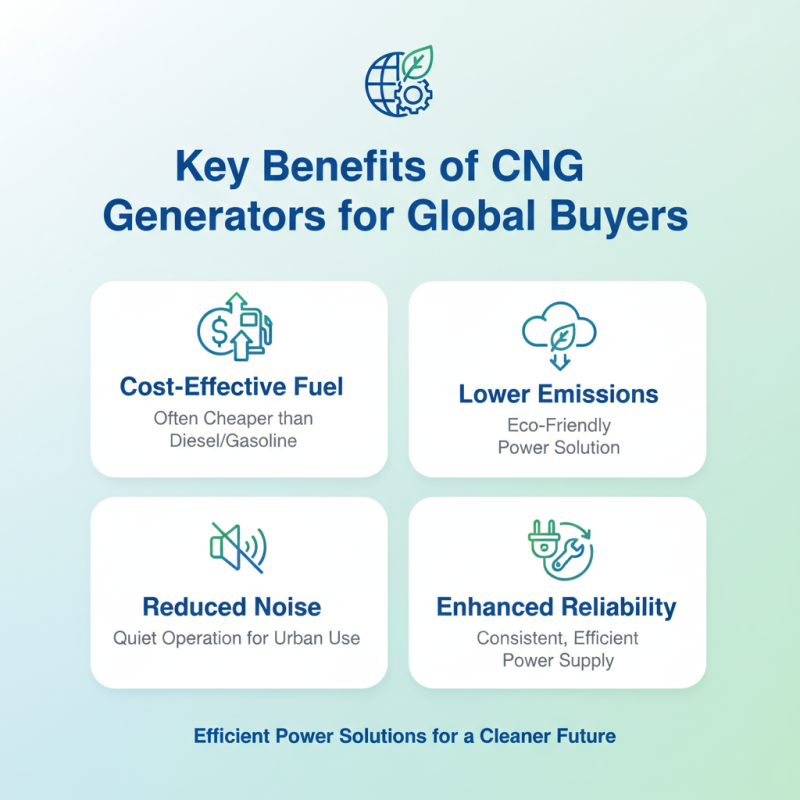 CNG Generator Benefits for Global Buyers and How to Choose?