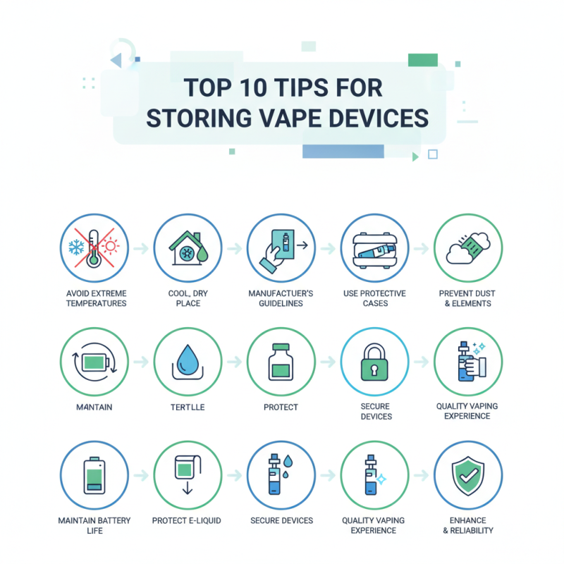 Top 10 Tips for Properly Storing Vape Devices?