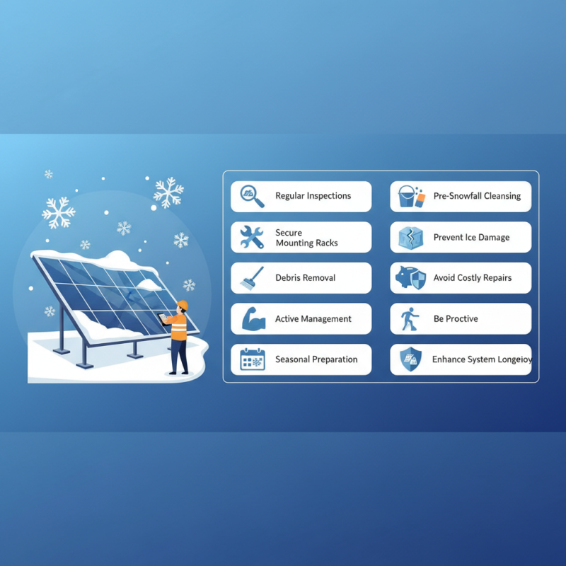 Top 10 Tips for Maintaining Solar Mounting Racks in Snowy Areas?