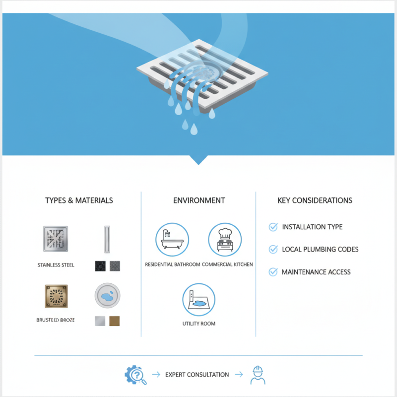 2026 How to Choose the Best Floor Drain for Your Needs?
