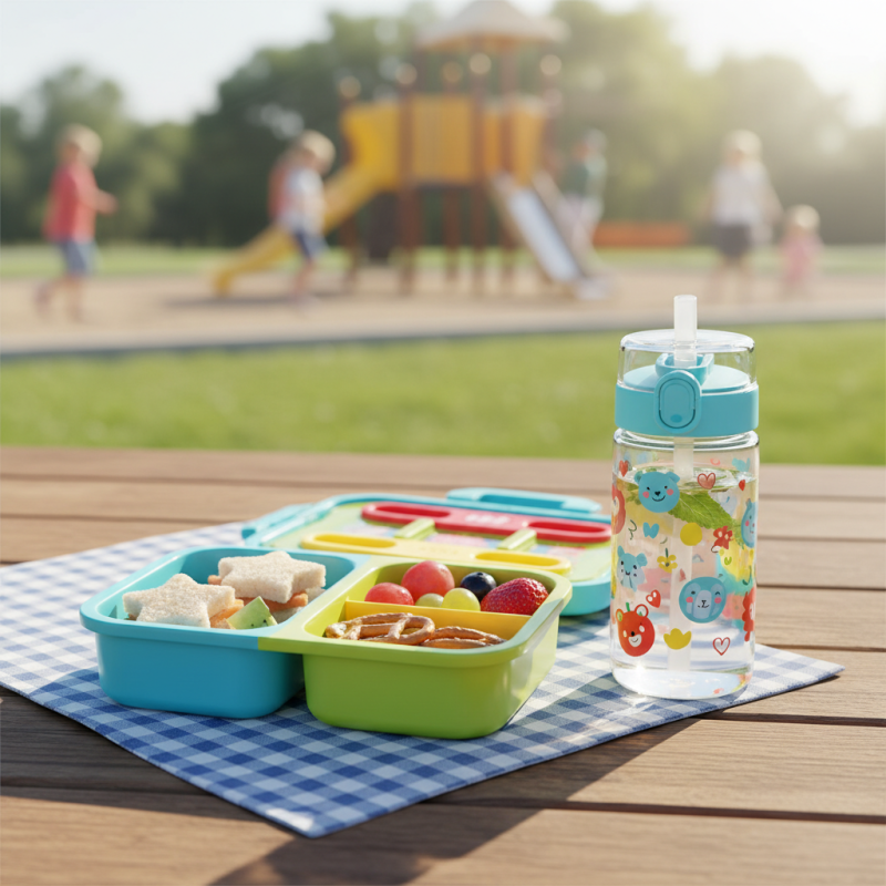 What is a Lunch Box Set With Water Bottle for Kids?