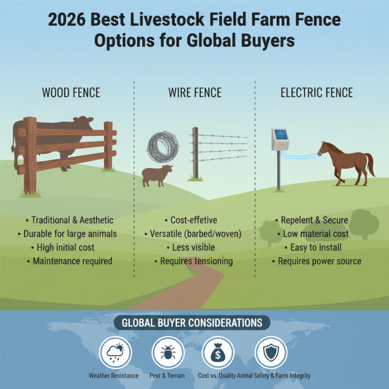 2026 Best Livestock Field Farm Fence Options for Global Buyers?