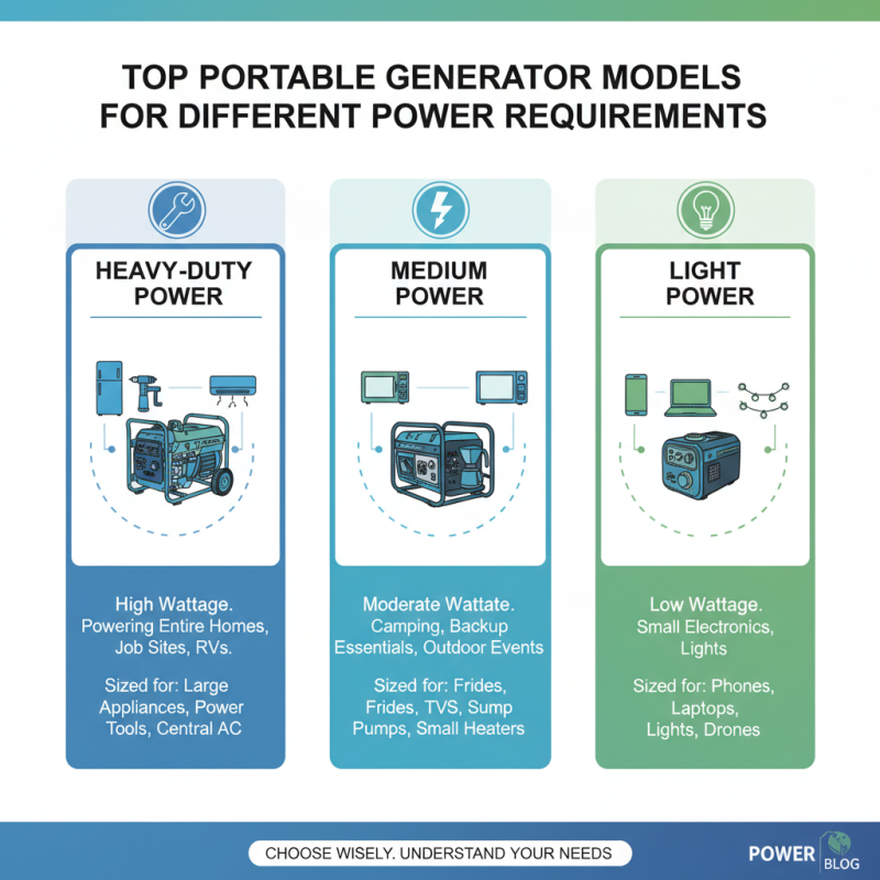 Top 10 Portable Generator Options for Your Power Needs?