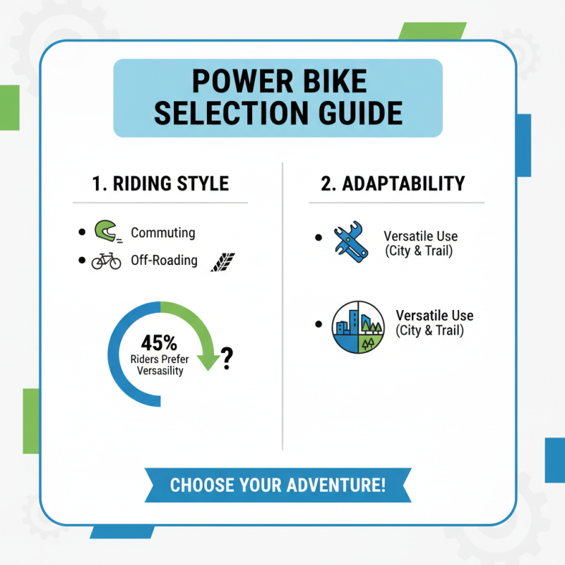 How to Choose the Best Power Bikes for Your Riding Needs?