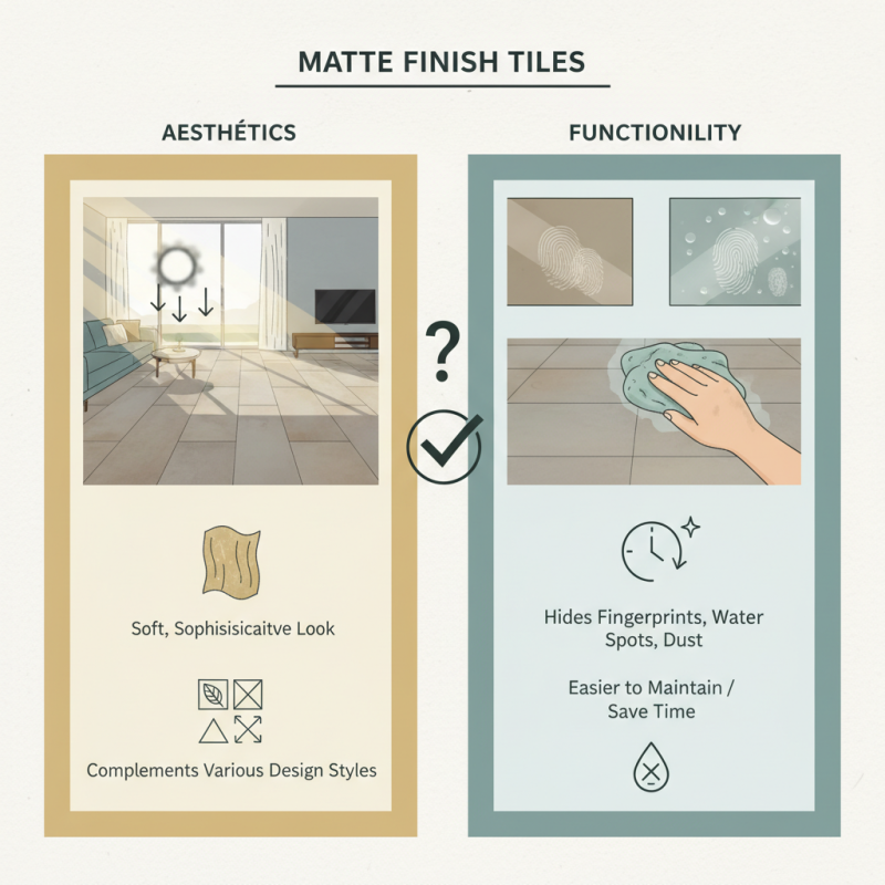 Why Choose Matte Finish Tiles for Your Next Project?