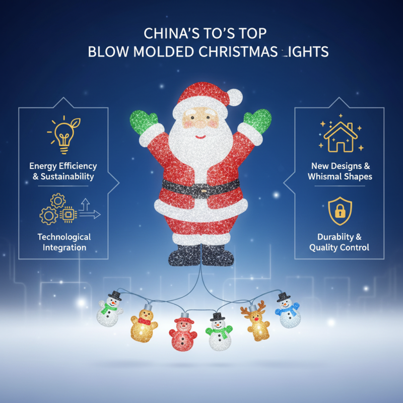 China Top Blow Molded Christmas Lights Trends and Innovations?